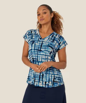 1009156 MaEfa Print Top - Marina