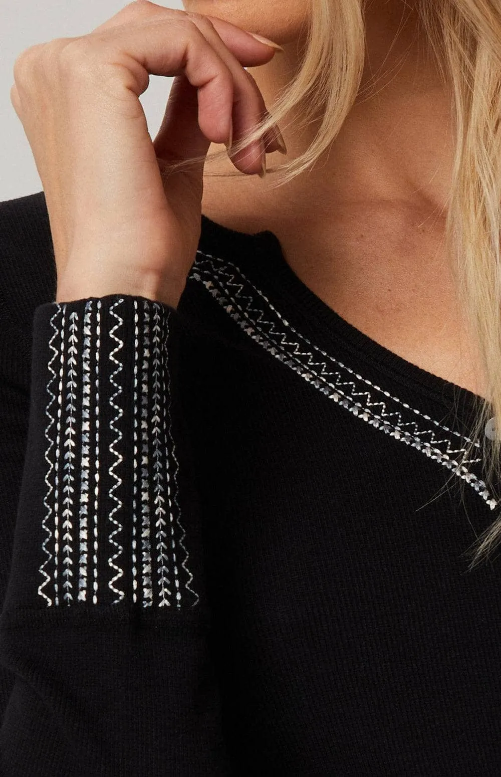 Alexa Henley Shirt | Black