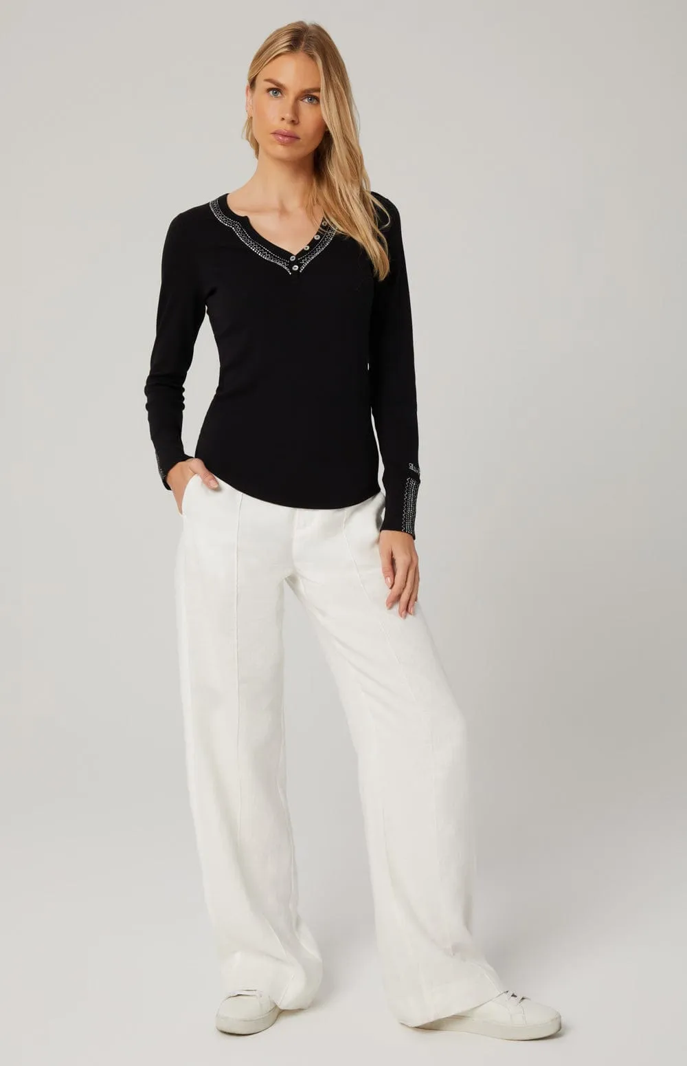 Alexa Henley Shirt | Black