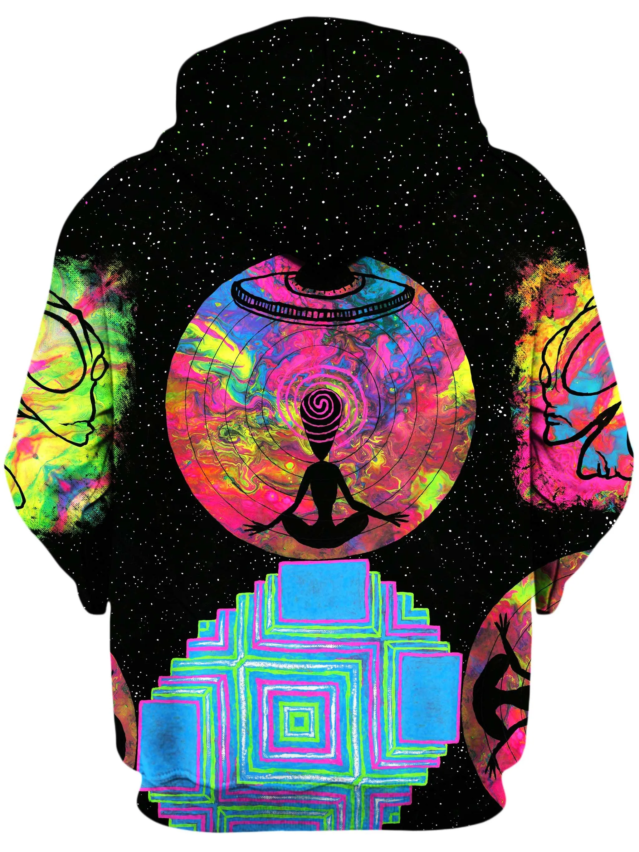 Alien Meditate Unisex Hoodie