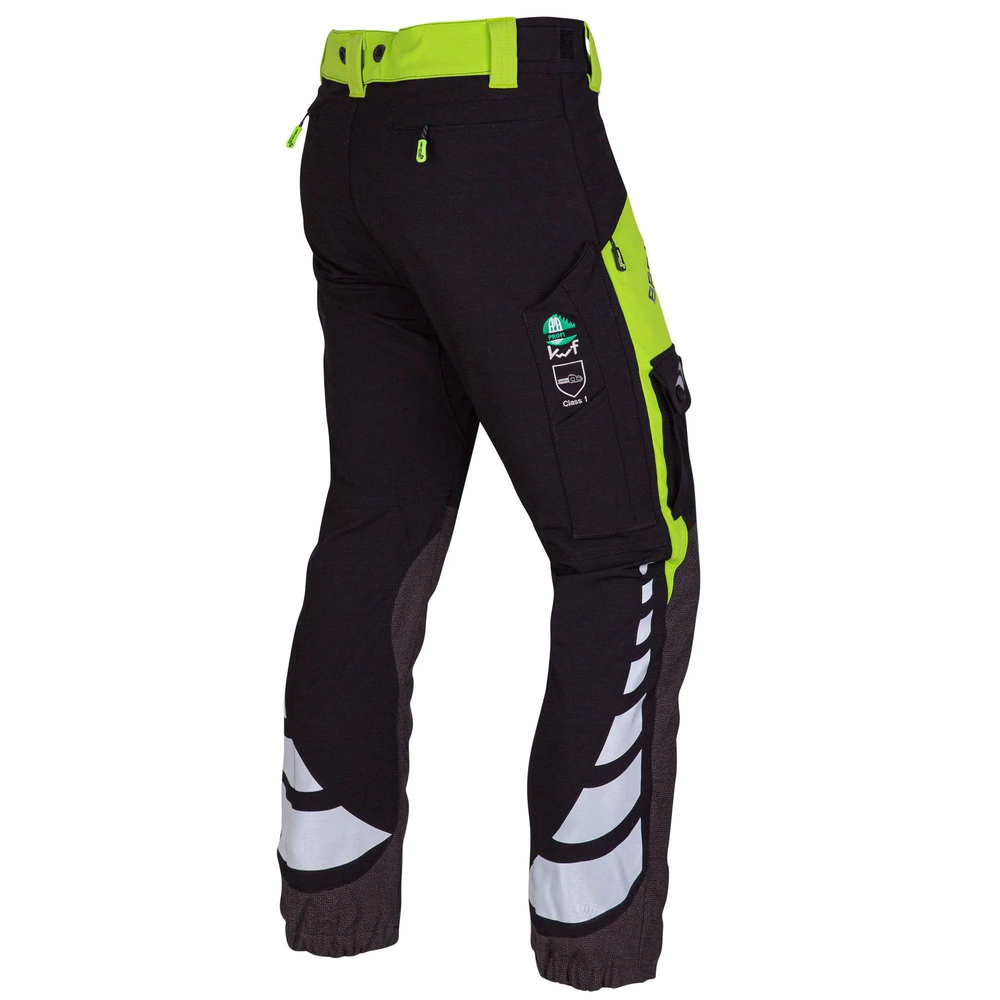 AT4050(F) Breatheflex Chainsaw trousers  Female Design C Class 1 - Lime