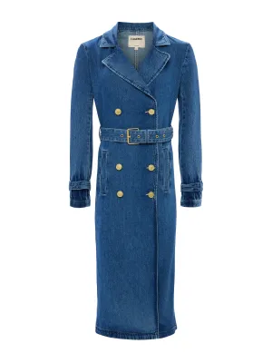 Bradley Denim Trench Coat