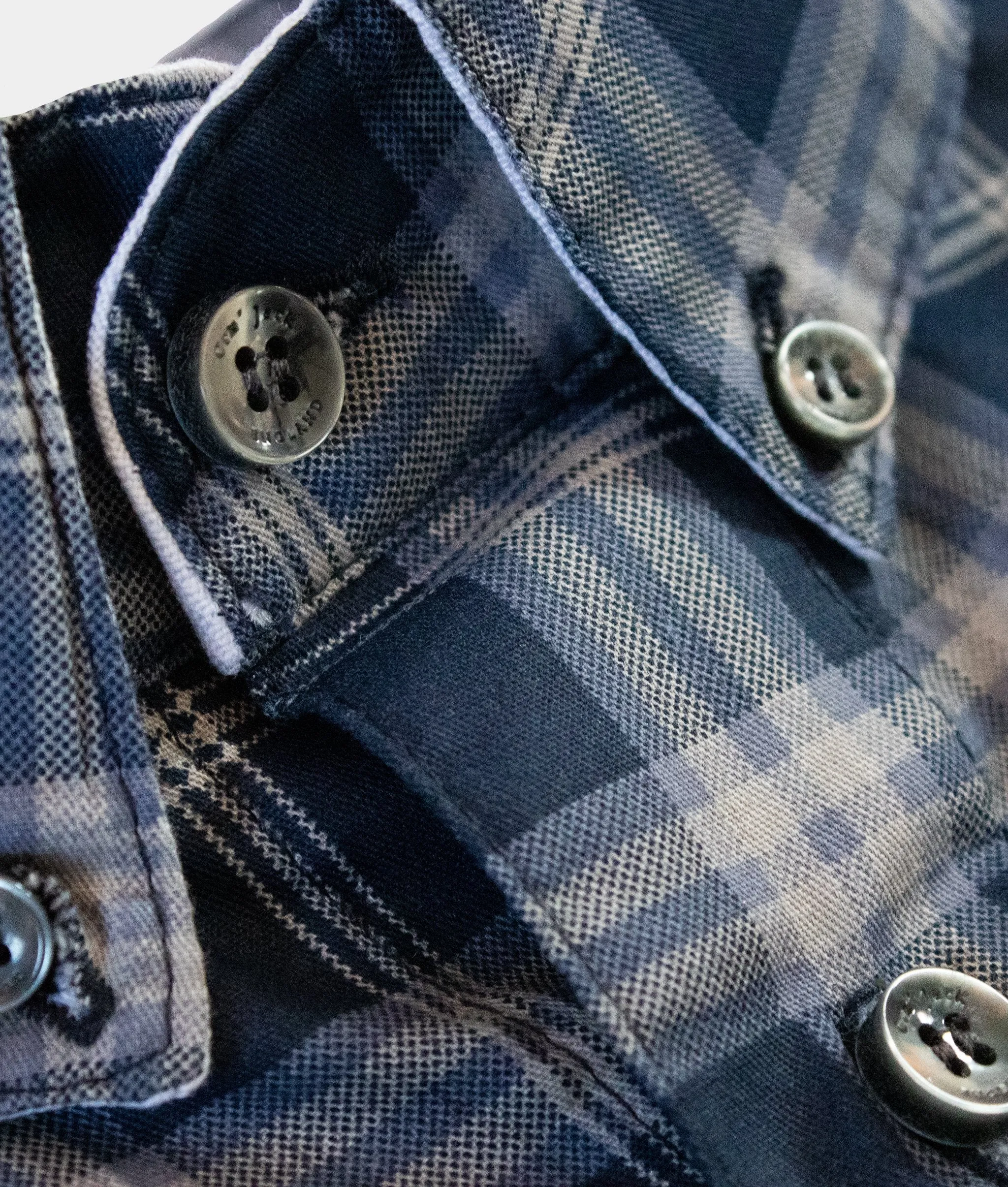 Bridge Shirt - Navy Check | By Cro'Jack