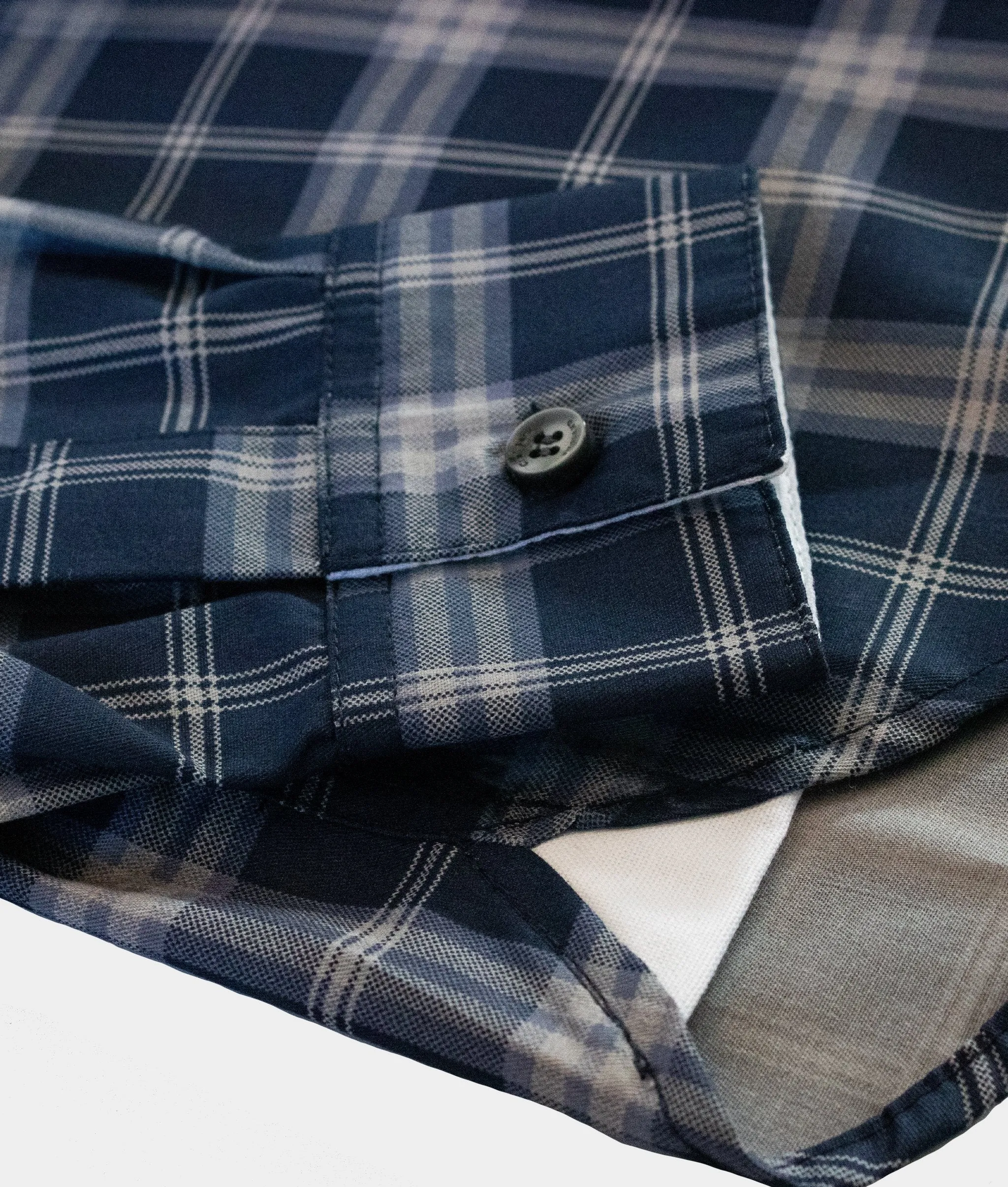 Bridge Shirt - Navy Check | By Cro'Jack
