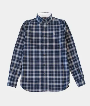 Bridge Shirt - Navy Check | By Cro'Jack