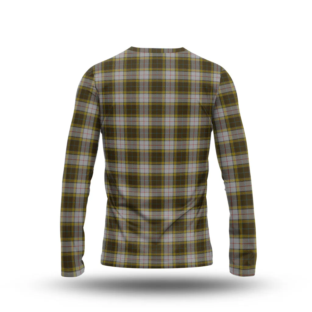 Buchanan Dress Tartan Long Sleeve T-Shirt with Family Crest