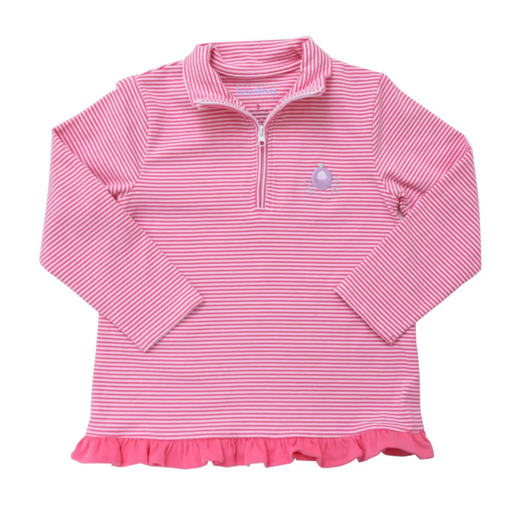 Carriage Ruffle Pullover