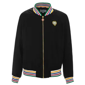Casablanca Black Silk Jacket
