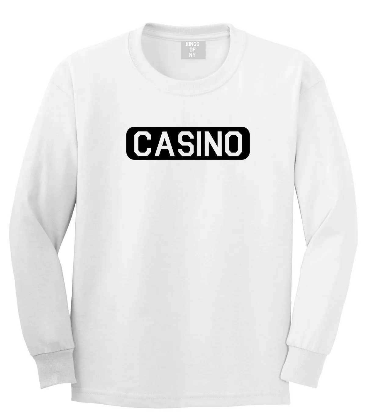 Casino Mens Long Sleeve T-Shirt