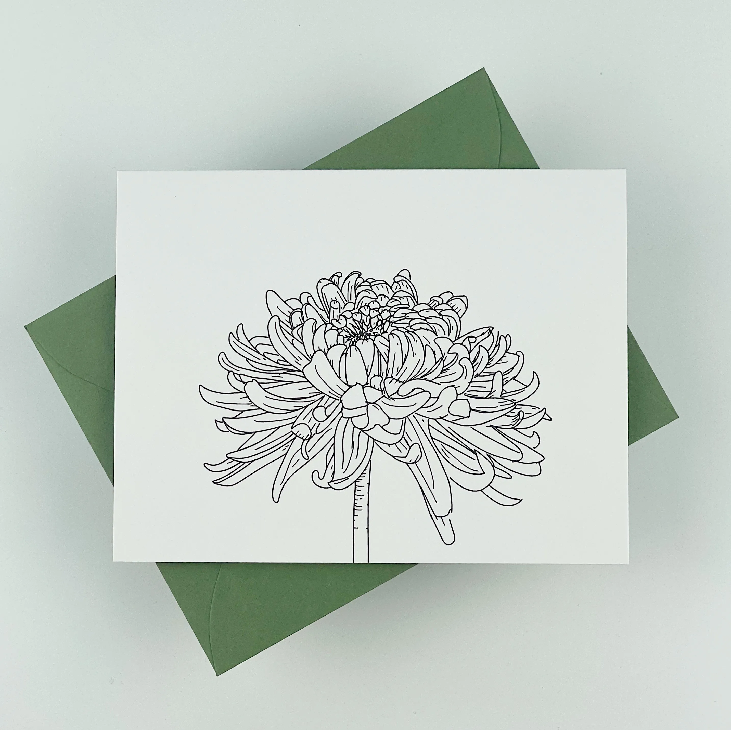 Chrysanthemum Card