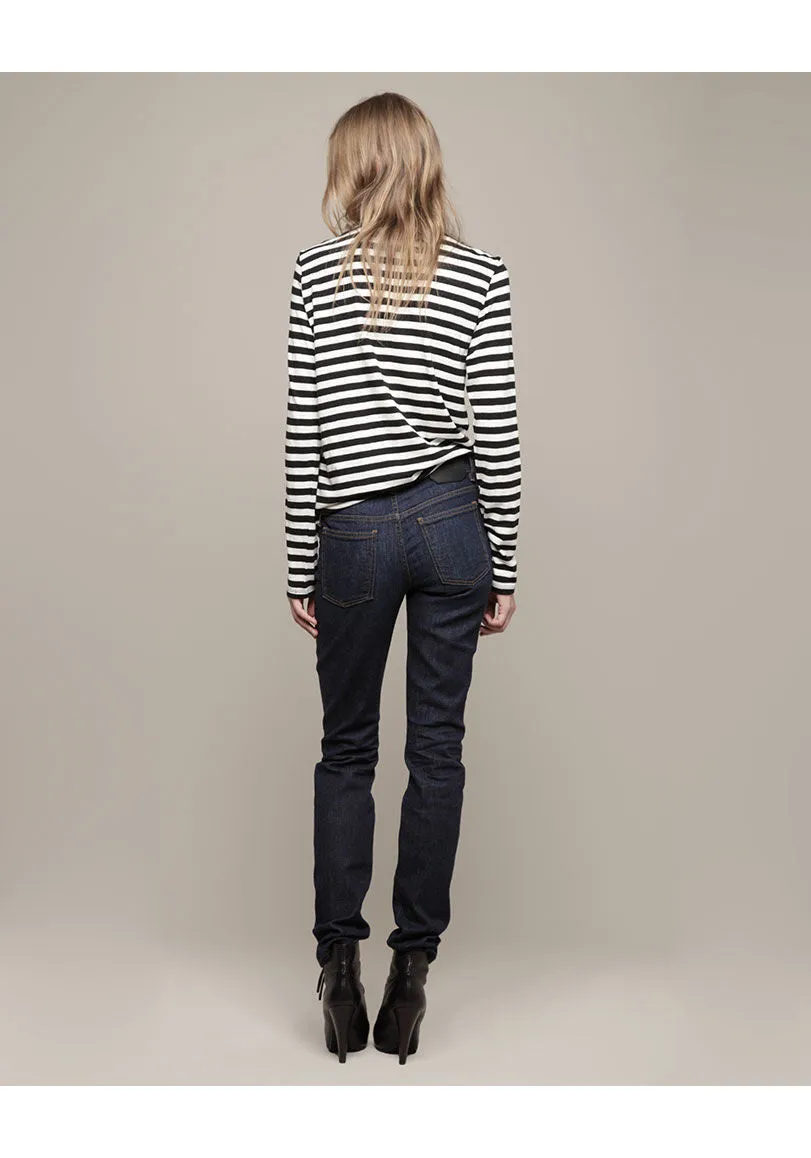 Classic Stripe Henley