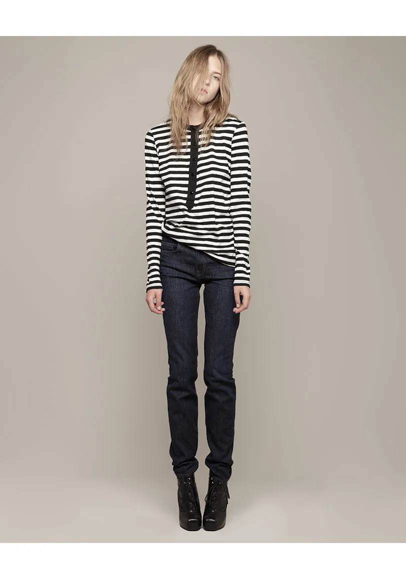 Classic Stripe Henley