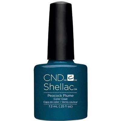 CND Shellac, Peacock Plume, 0.25 oz