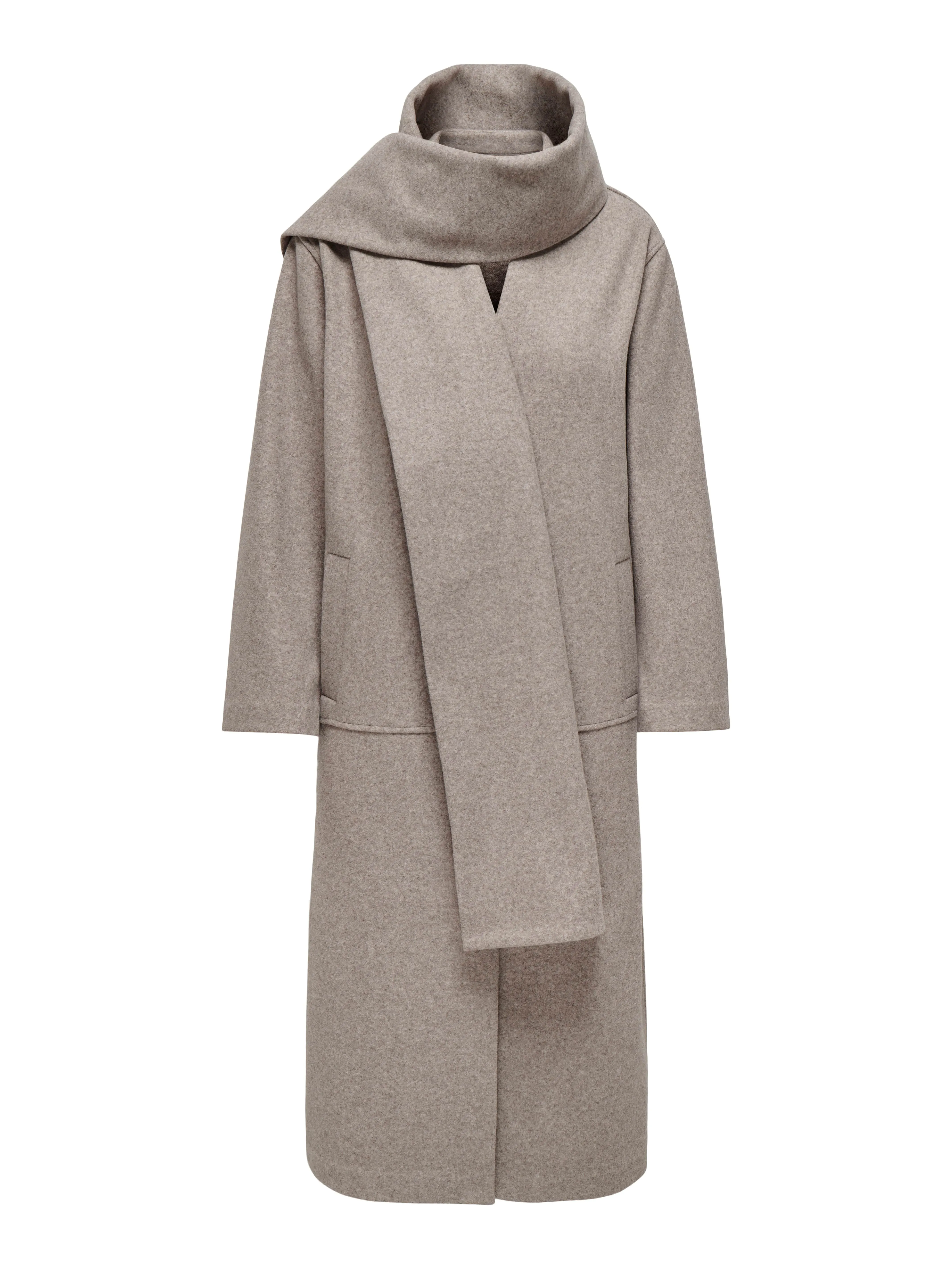 Elba Scarf Coat