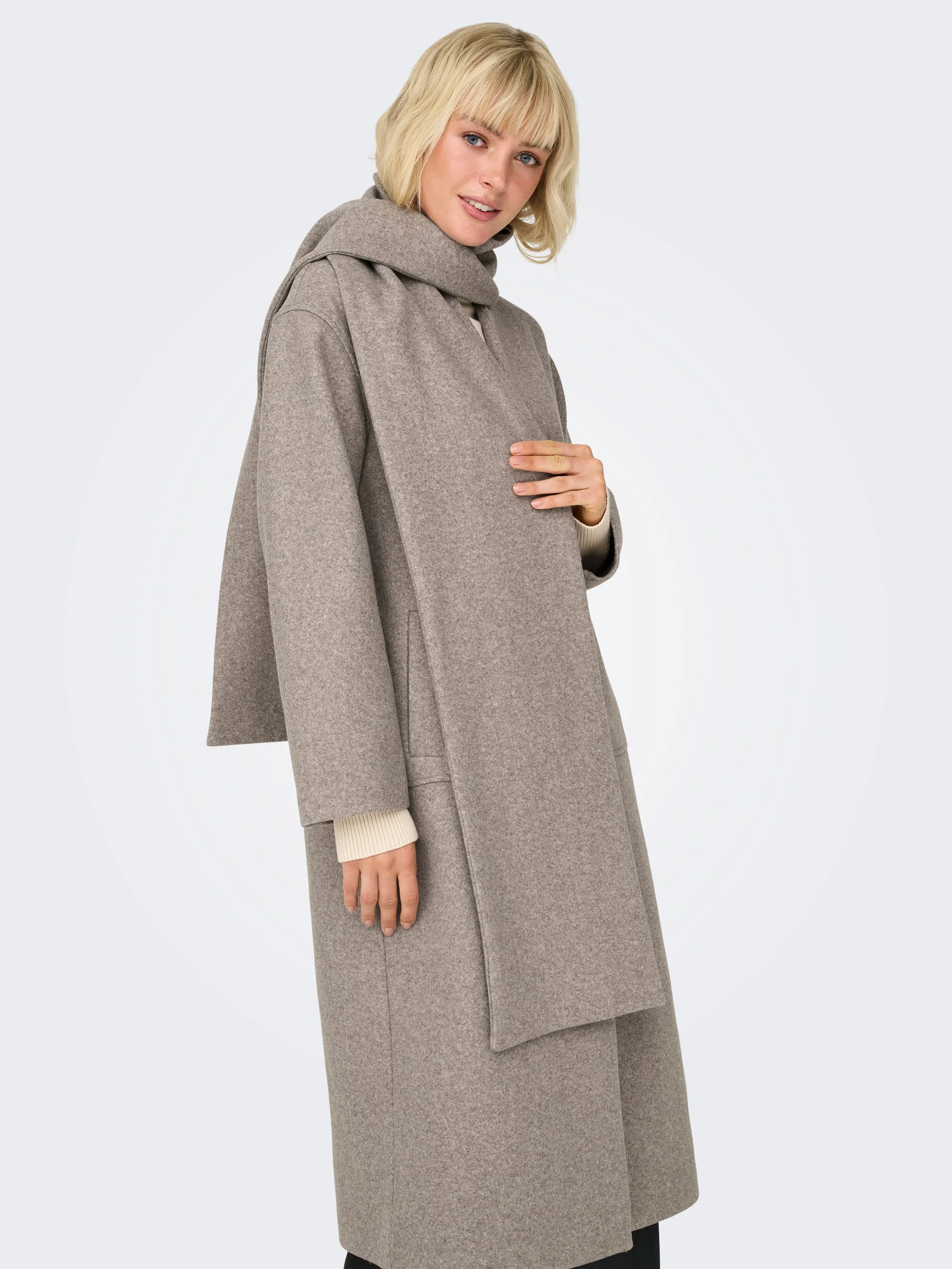 Elba Scarf Coat