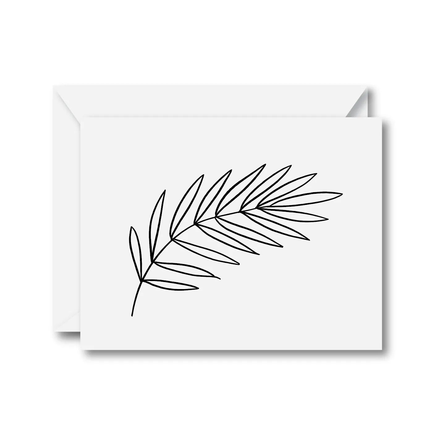 Fern Illustration Card