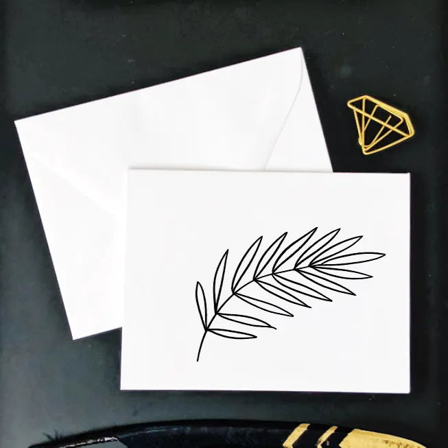 Fern Illustration Card