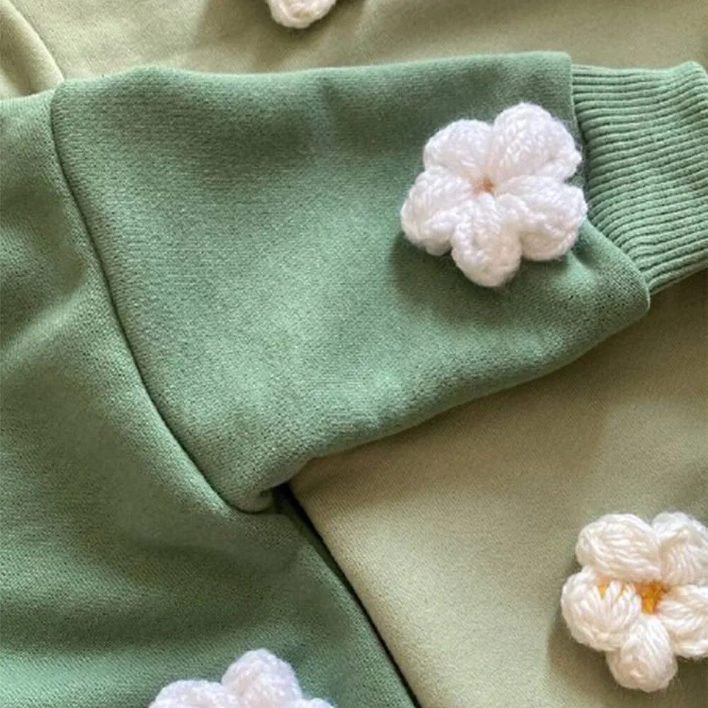 Floral Cloud Print Infant Romper