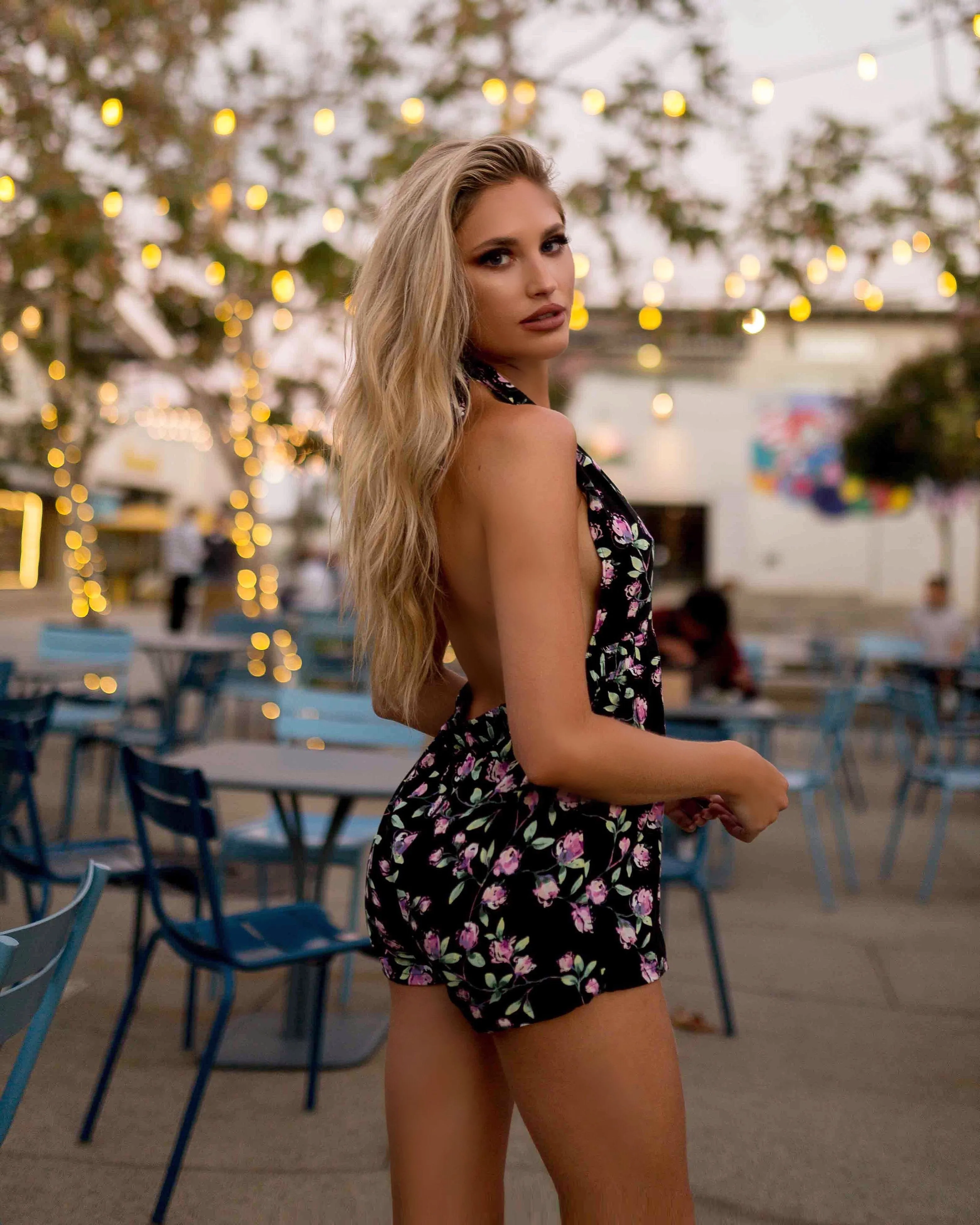 Floral Romper