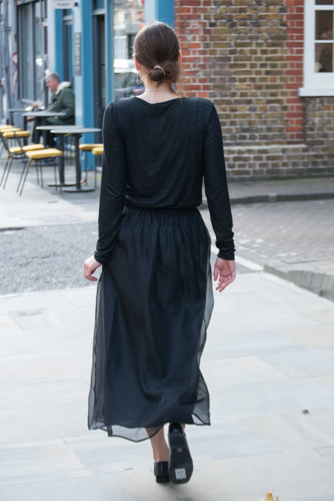 Fransa Regina Black Mix Top