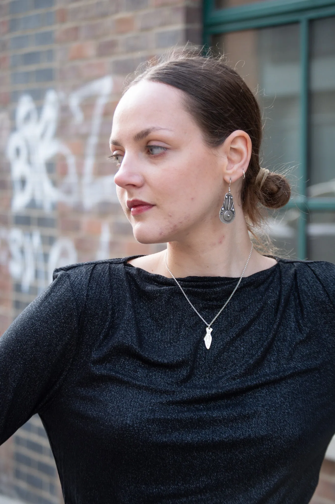 Fransa Regina Black Mix Top