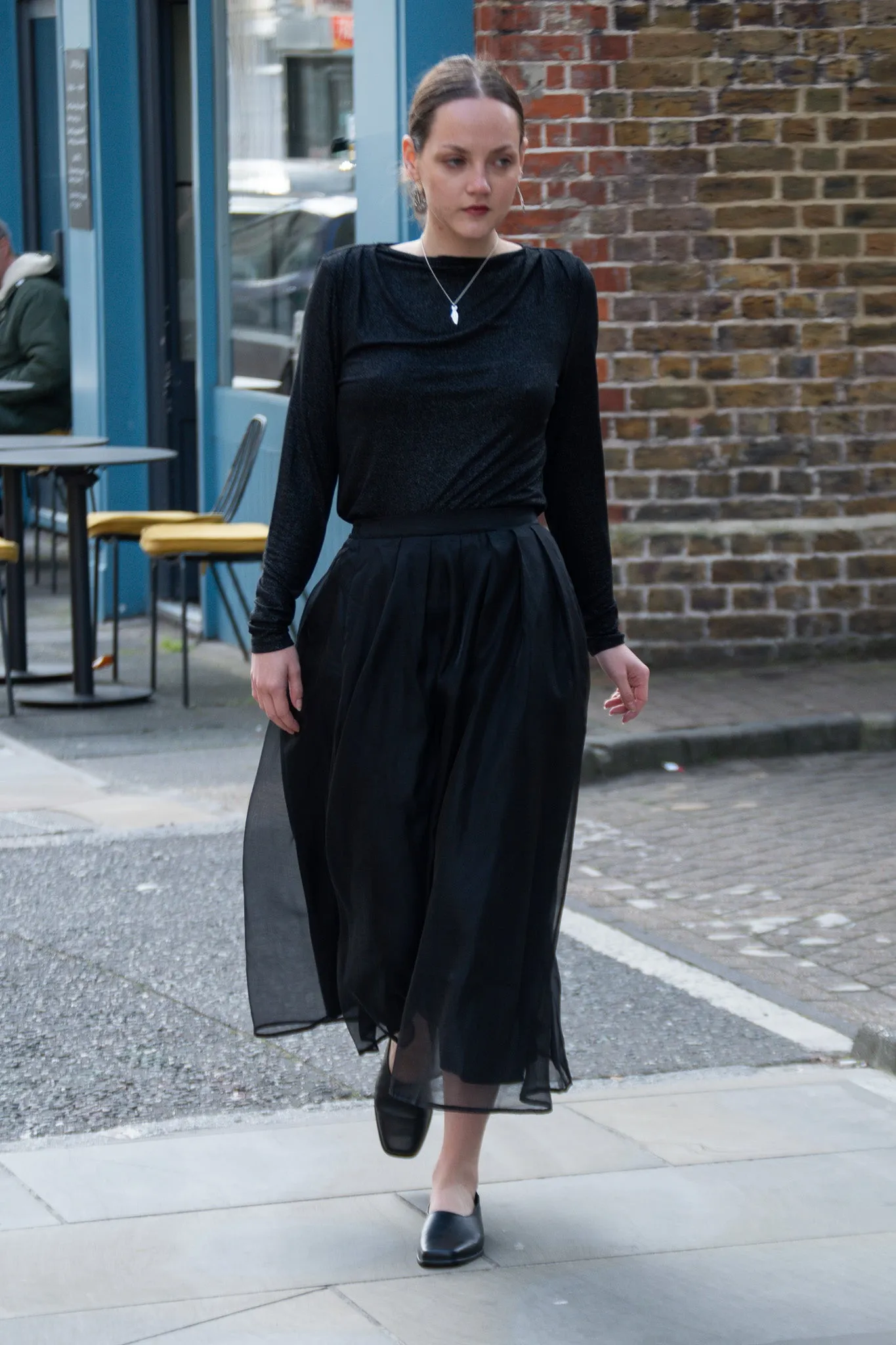 Fransa Regina Black Mix Top