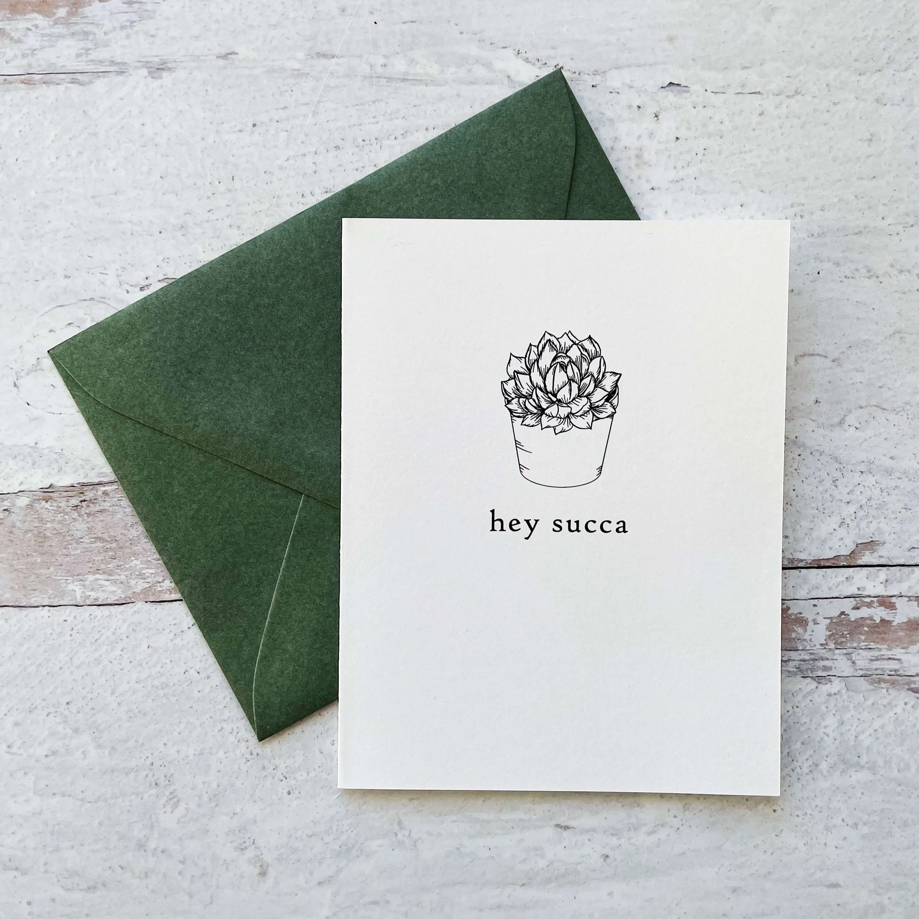 Hey Succa Card