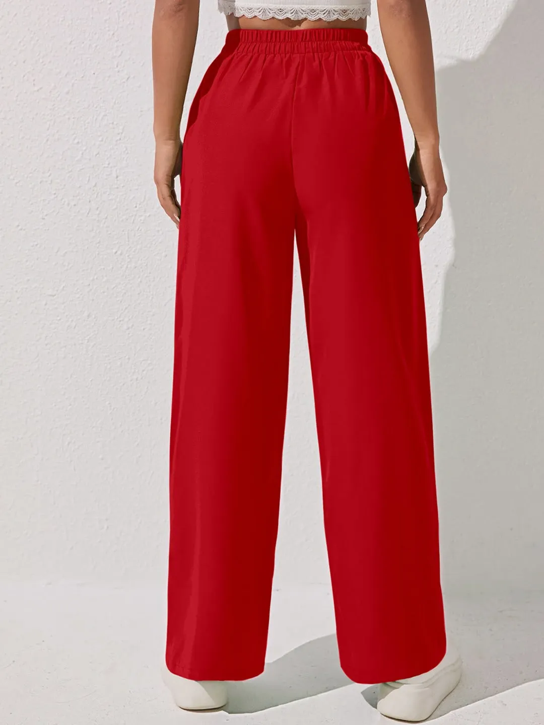 HighRise Knit Slip-On Trousers