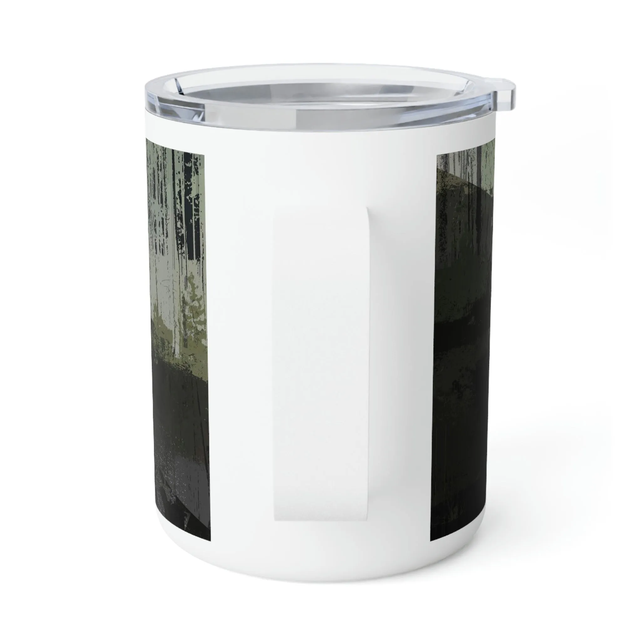 Insulated Coffee Mug, 10oz  ... 3-Wheeln' N' Groovin The Mountain Roads ... Central Idaho ... Original Works ...