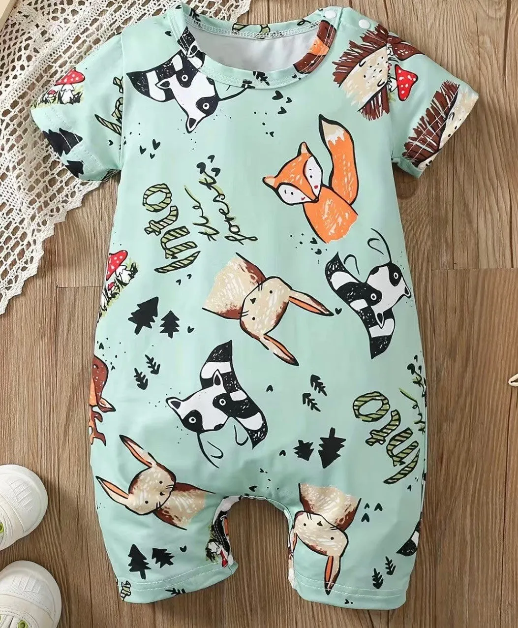 Into the Forest Shortie Romper