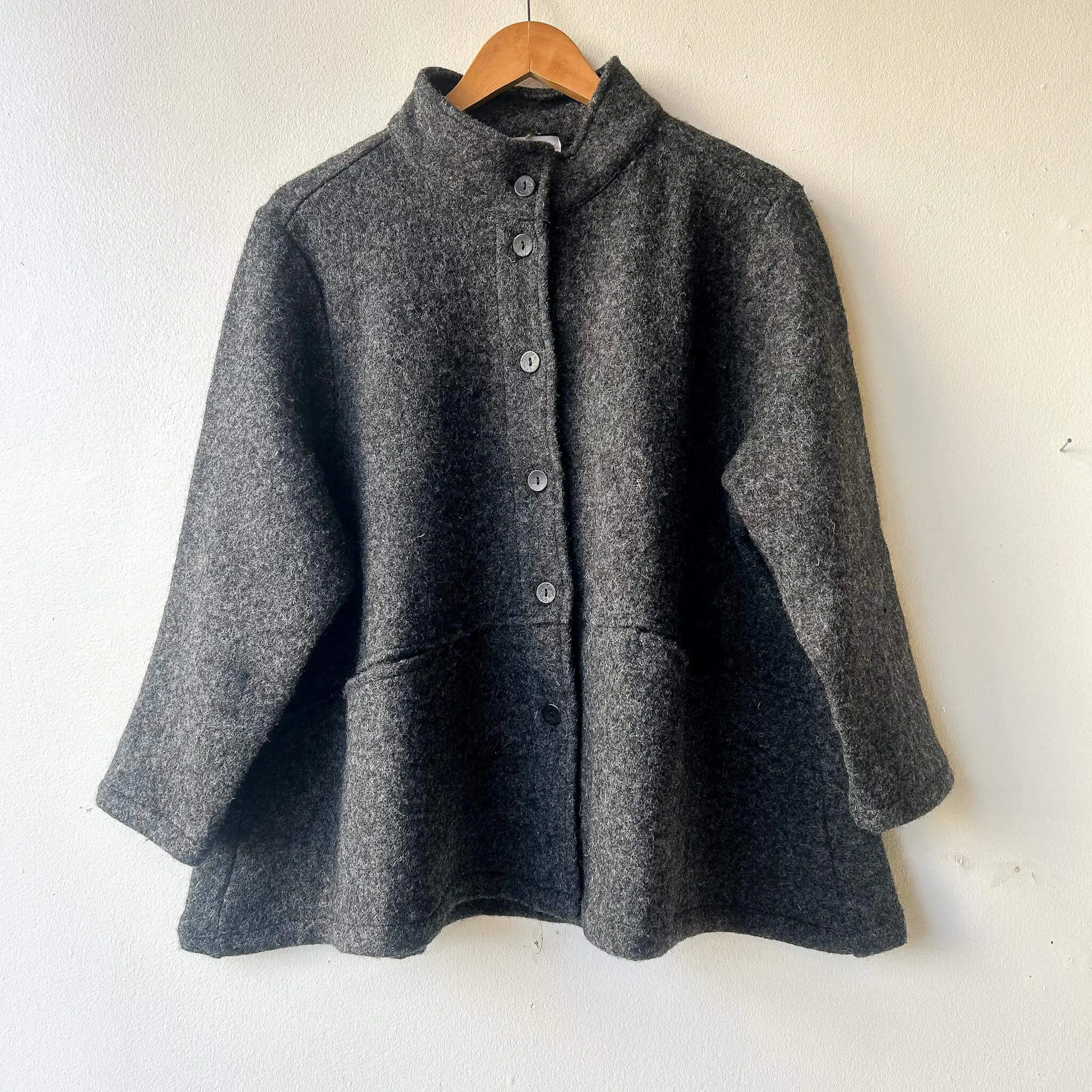 K-trade | A-Line Wool Jacket