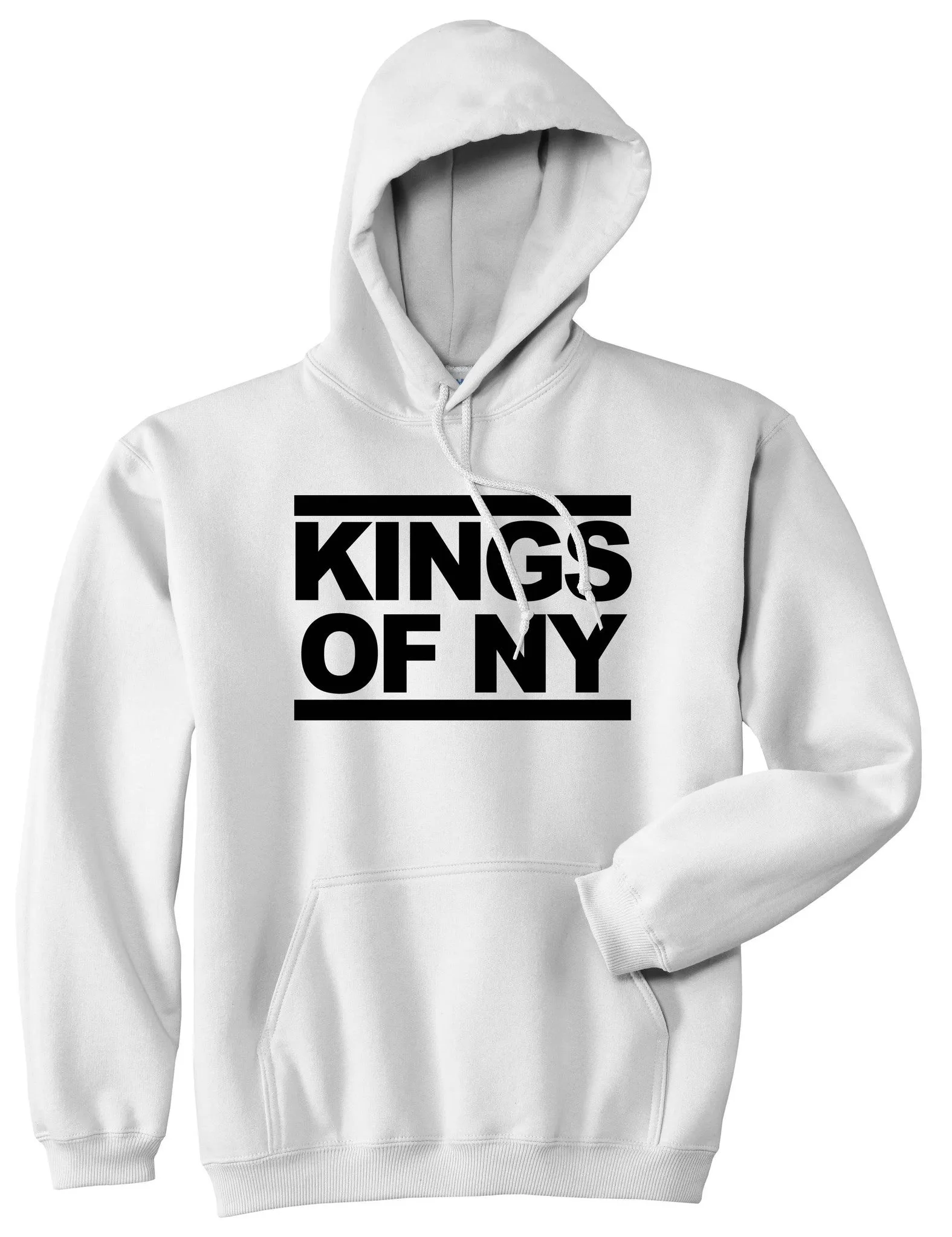Kings Of NY Run Logo Style Pullover Hoodie