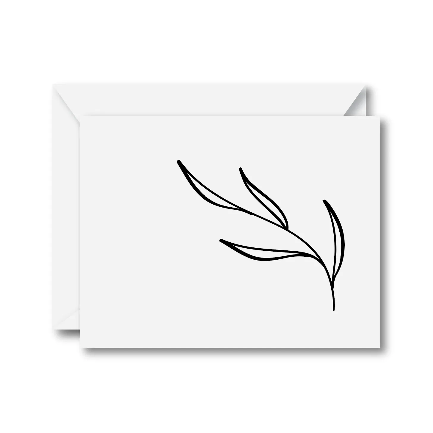 Leaf Sprig Card