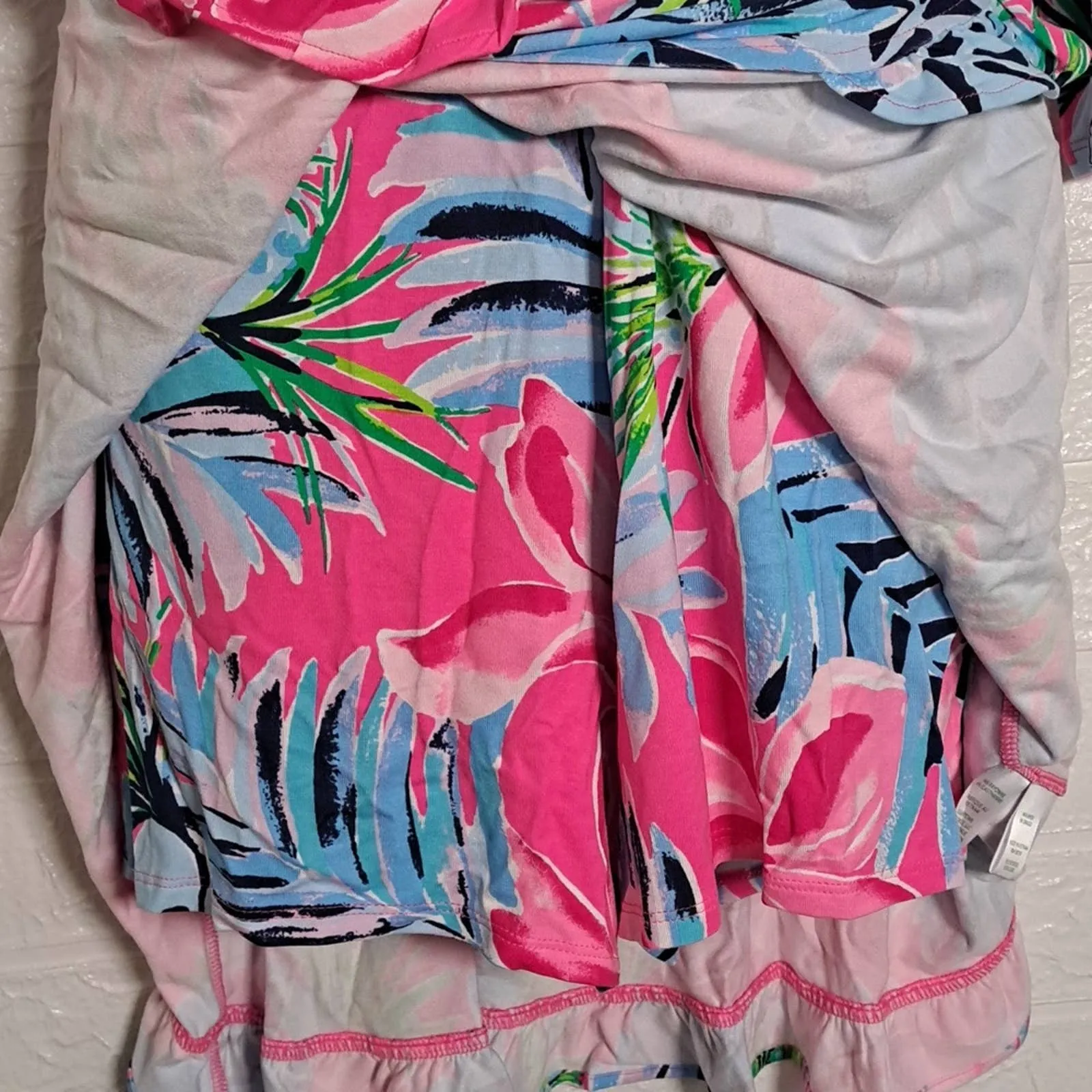 Lilly Pulitzer Jessalynne Romper Cockatoo Pink Pretty in Pink SM