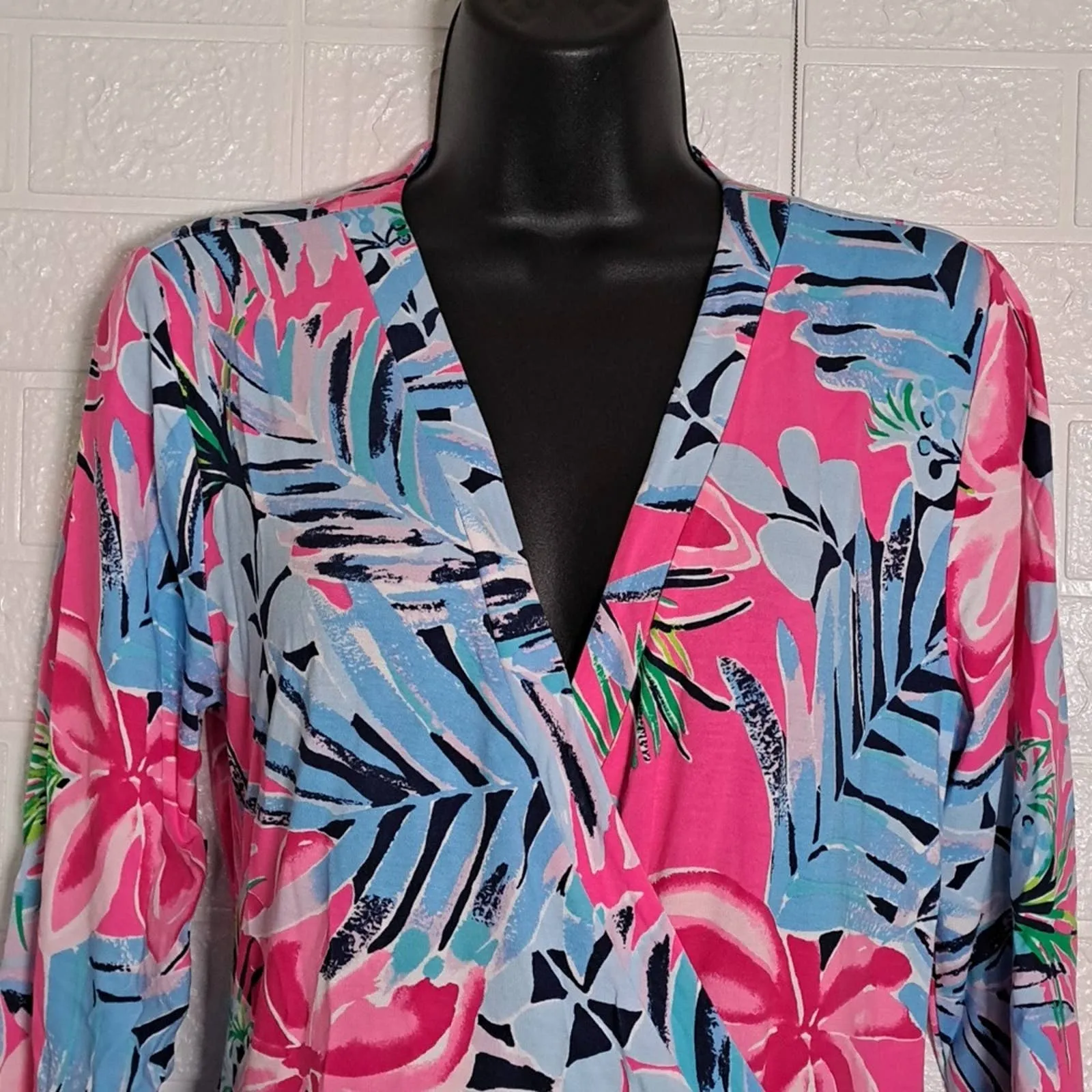 Lilly Pulitzer Jessalynne Romper Cockatoo Pink Pretty in Pink SM