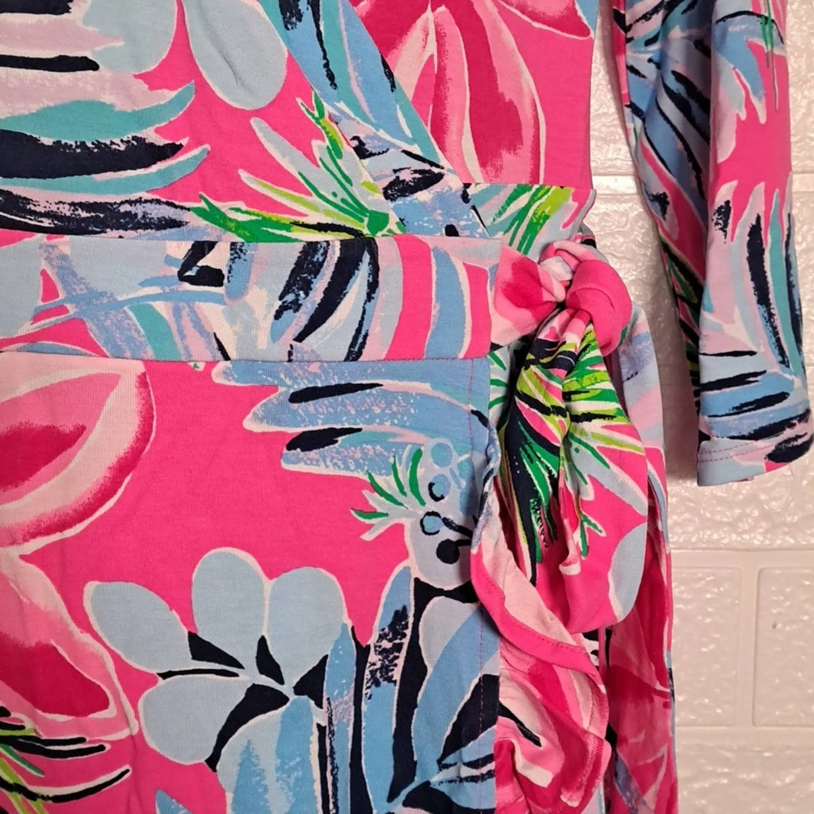 Lilly Pulitzer Jessalynne Romper Cockatoo Pink Pretty in Pink SM