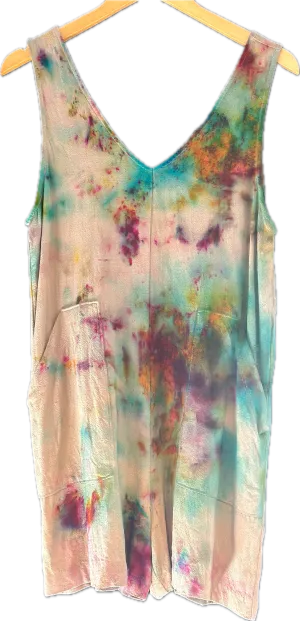 Linen Tie Dye Romper