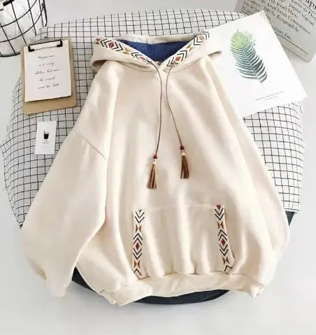 Loose All-matching Hoodie