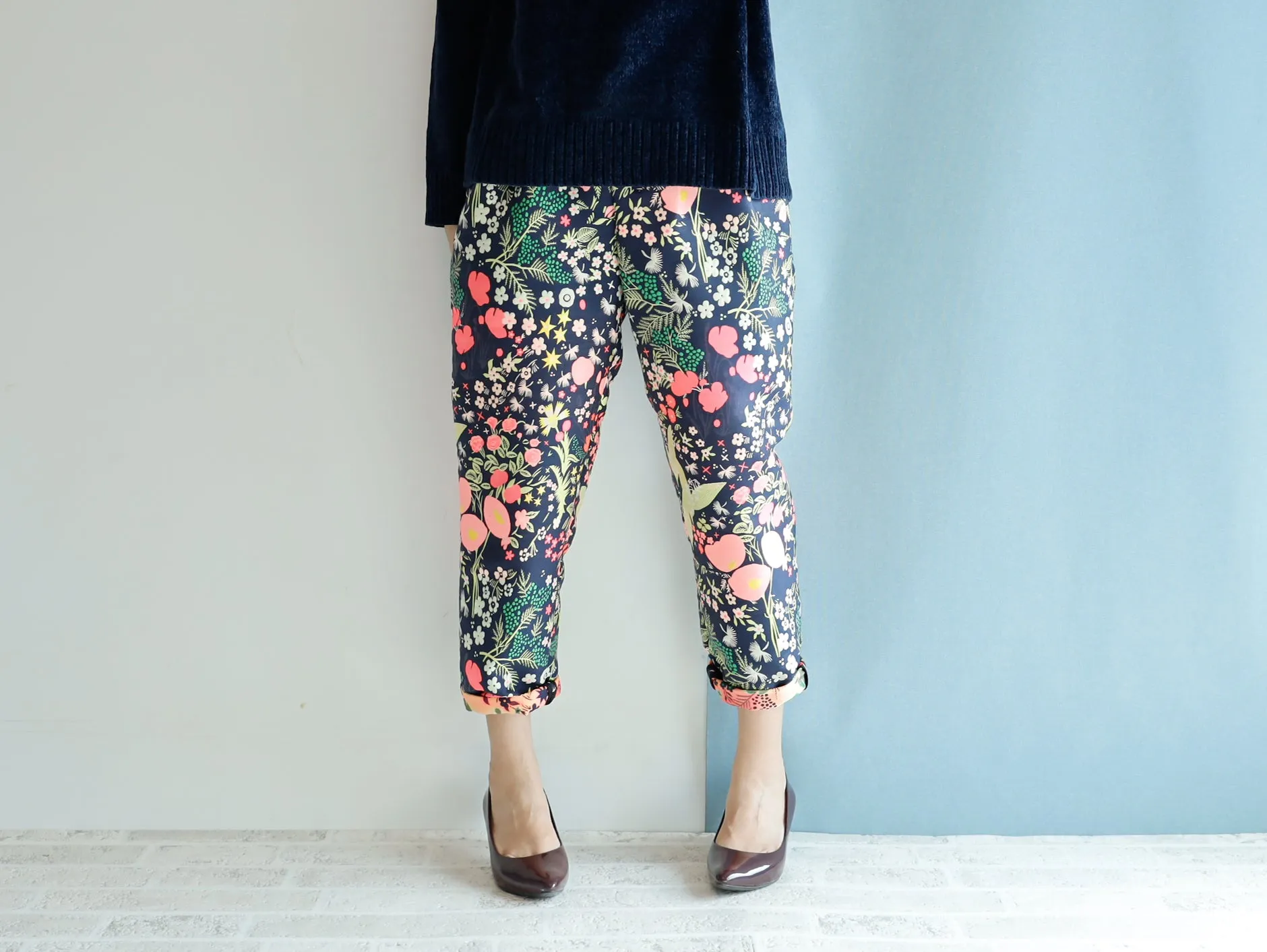 <P10A> CRAZY -Tapered Pants