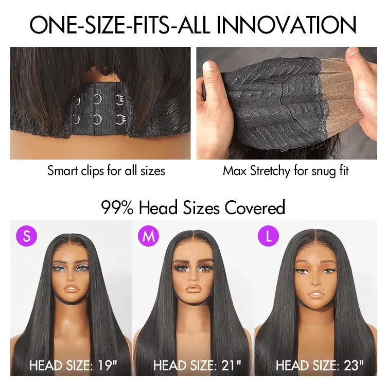 Luvme All-Day Comfort Wig Blonde Highlight Blunt Cut Bob Glueless Minimalist HD Lace Short Bob Wig Pre-Cut Lace
