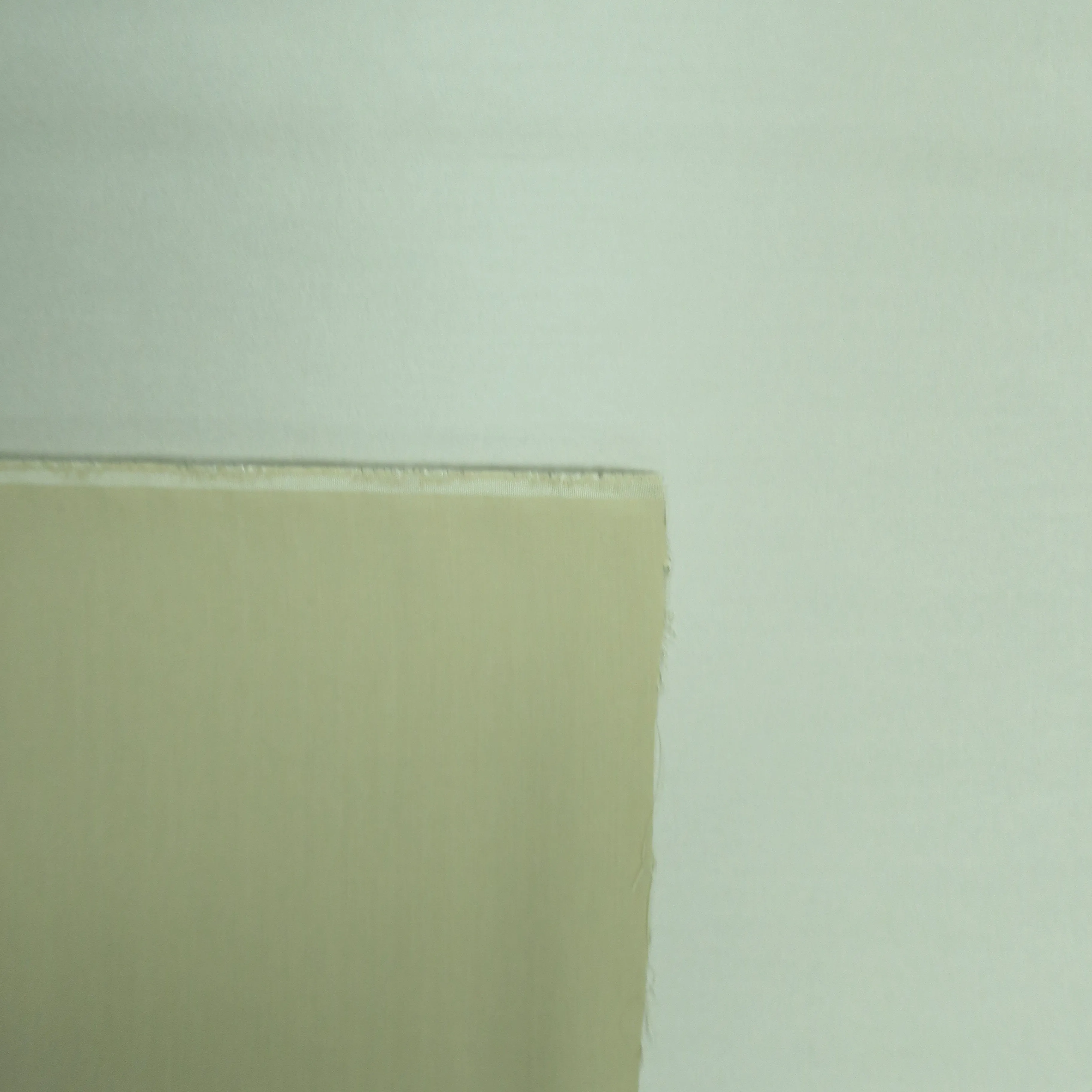 Metallic Satin in Nude Solid Silk & Wool Blend Fabric
