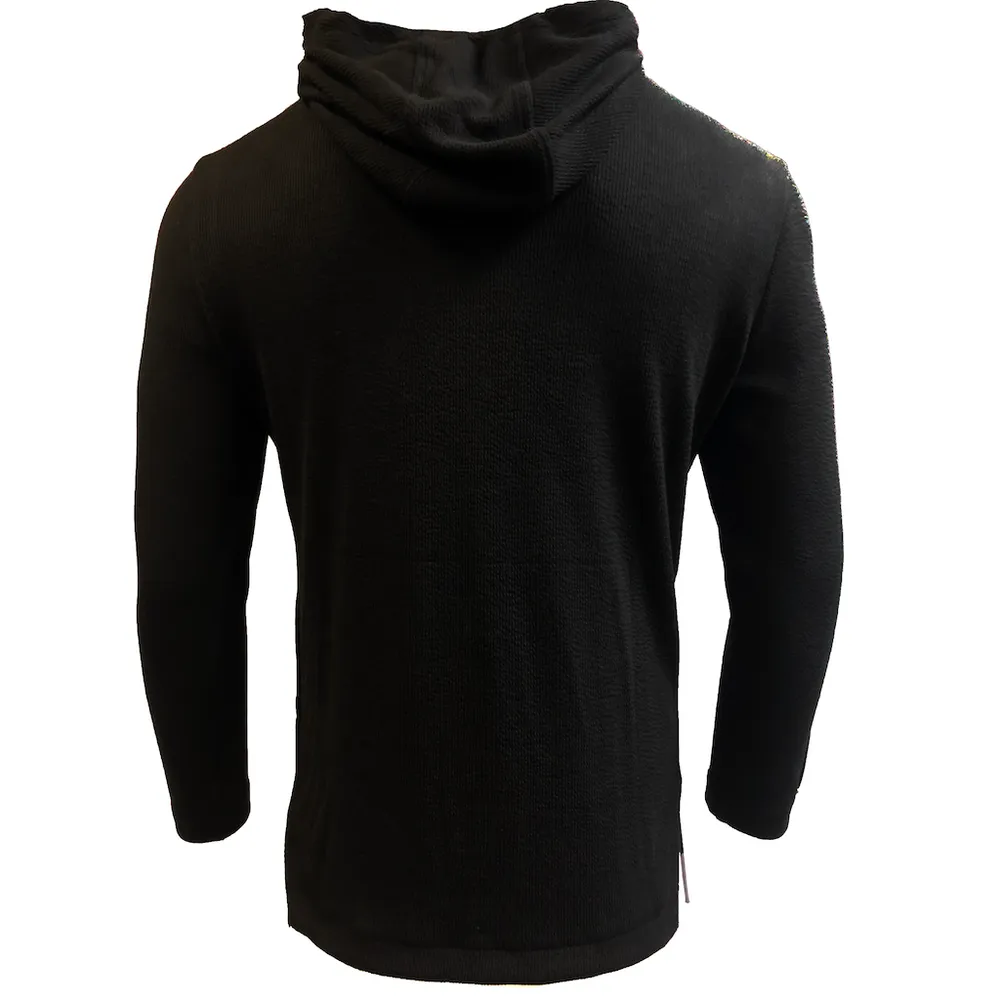 Military Wings Pullover Hoodie Black
