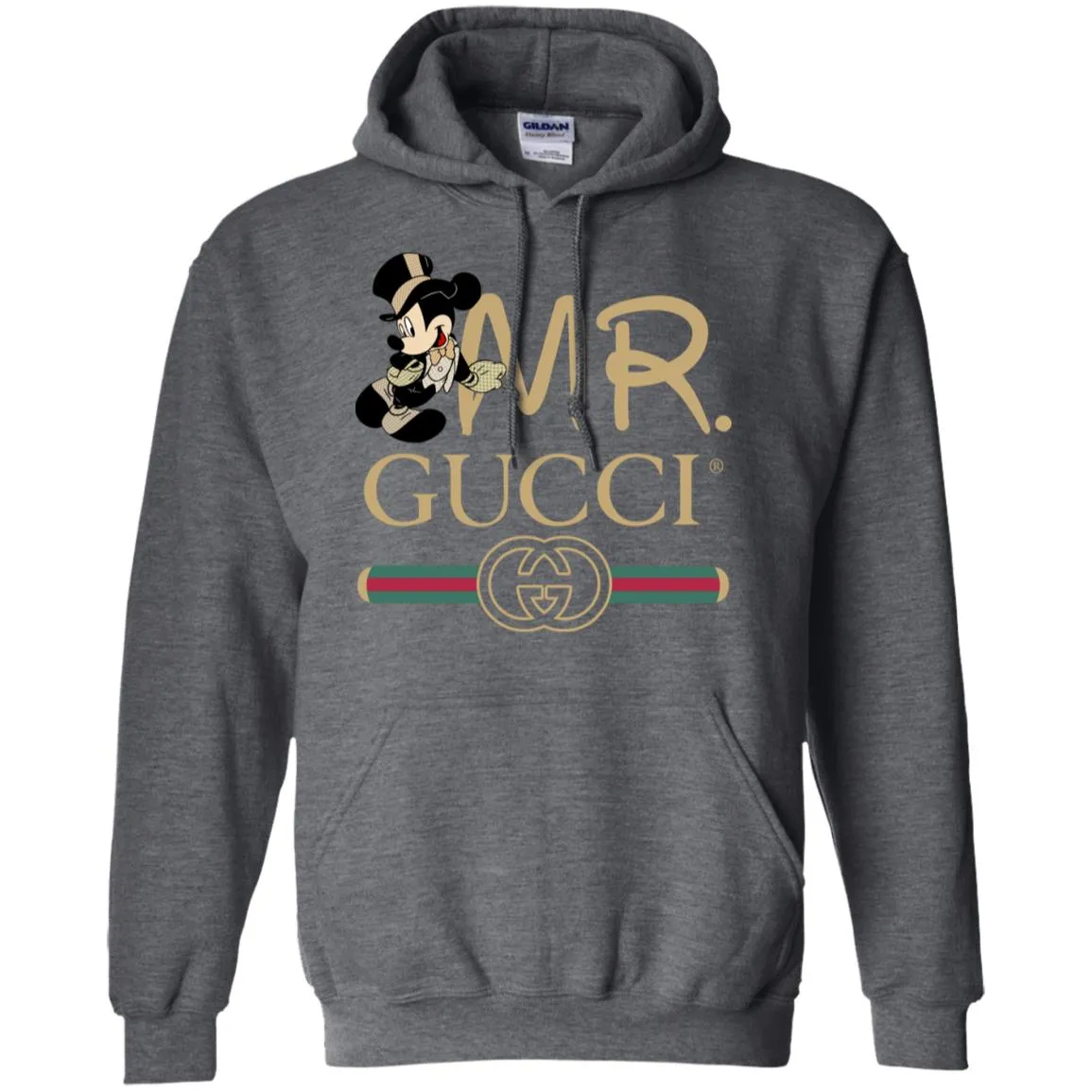 Mr Mickey Gucci Couple Disney Shirt Valentine's Day T-shirt Pullover Hoodie Sweatshirt