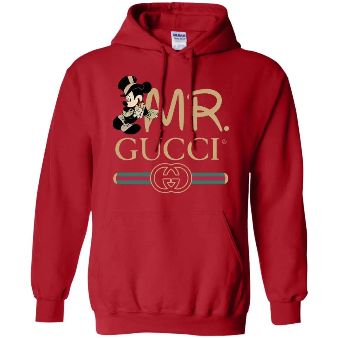 Mr Mickey Gucci Couple Disney Shirt Valentine's Day T-shirt Pullover Hoodie Sweatshirt