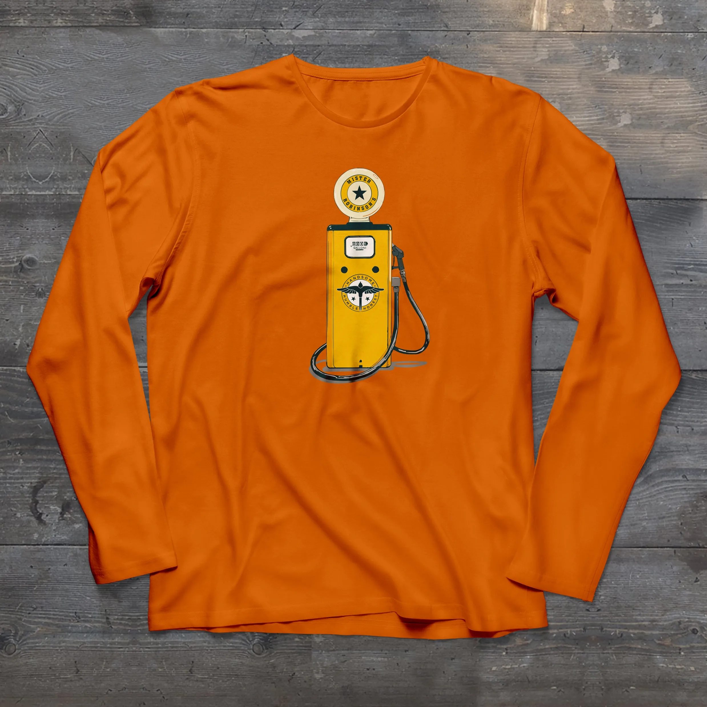 MR ROBINSONS "PUMPS" LONG SLEEVE T SHIRT