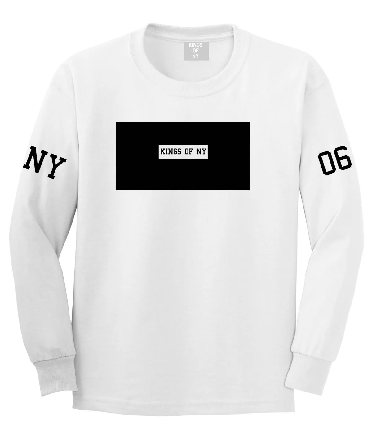New York Logo 2006 Long Sleeve Boys Kids T-Shirt