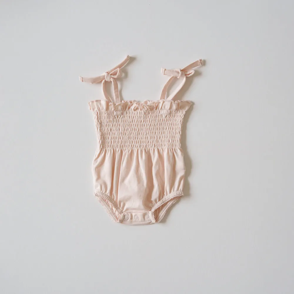 Organic Ruffled Romper