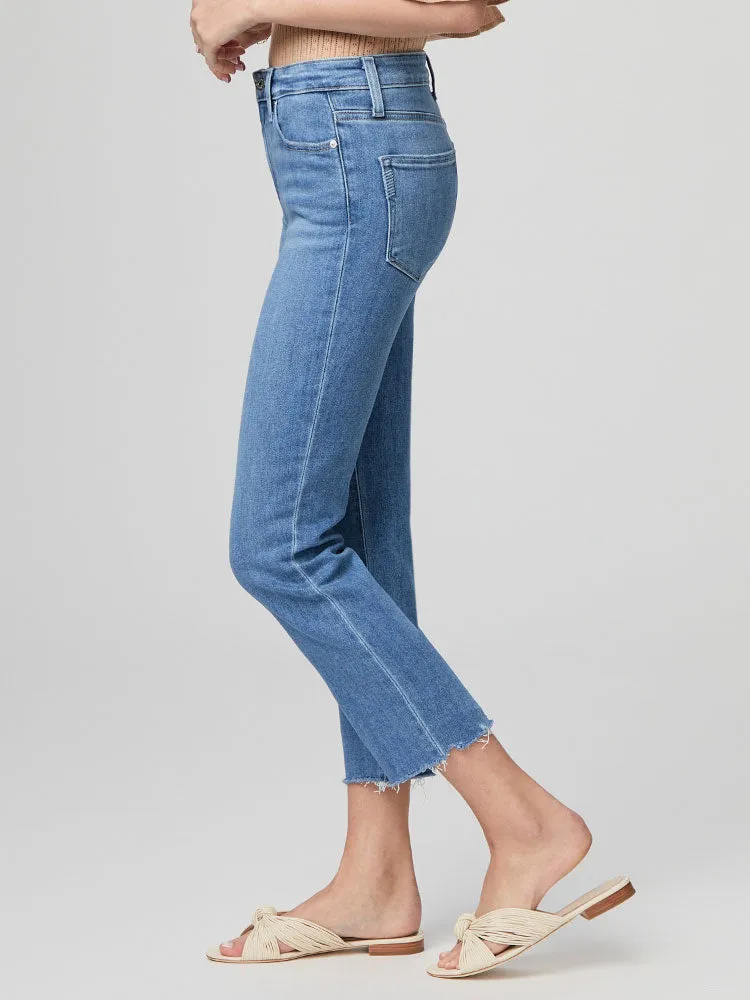 Paige Cindy Crop Jeans Darling Siesta Hem
