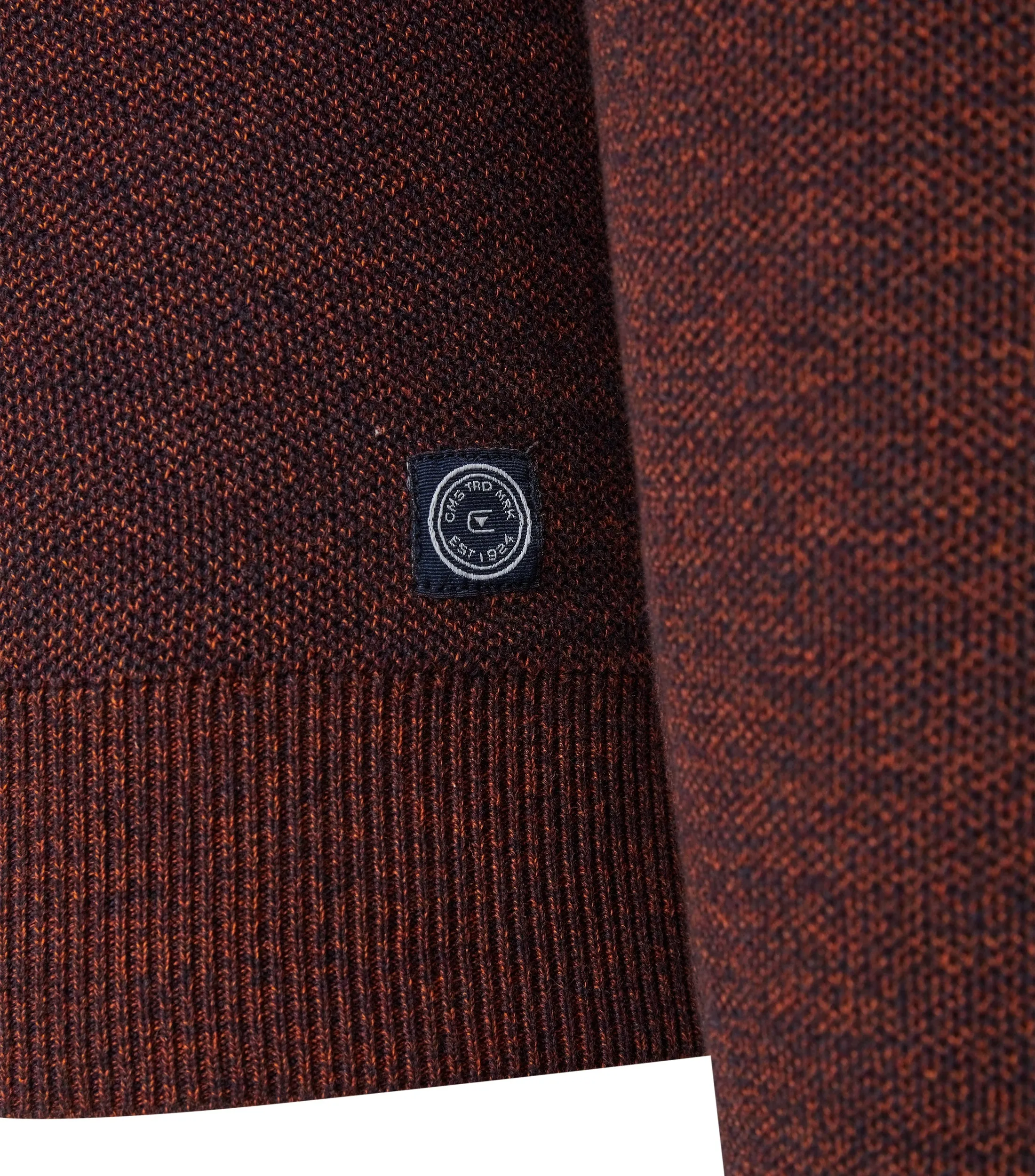 Patterned 1/2 Zip Pullover