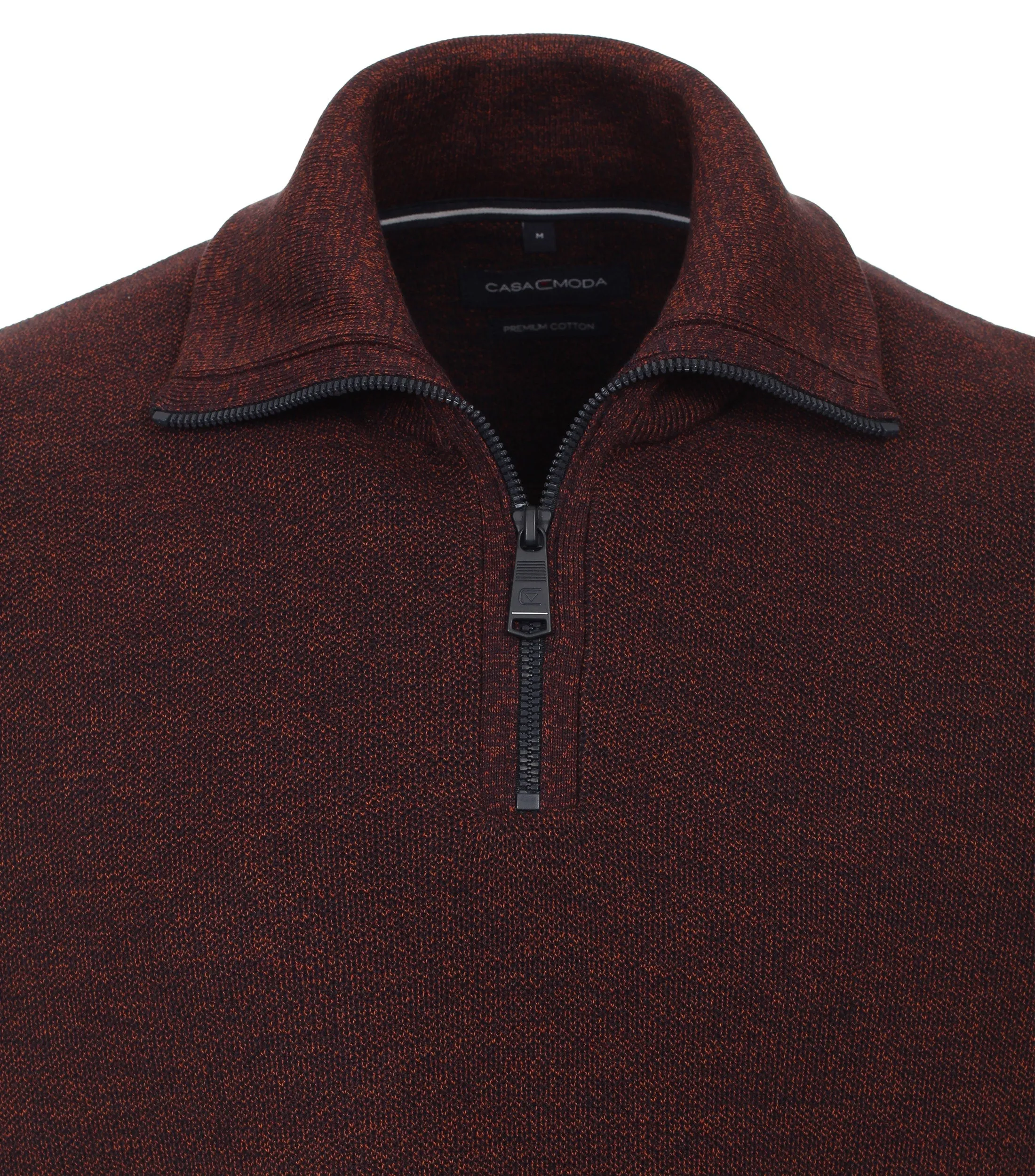 Patterned 1/2 Zip Pullover